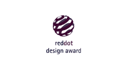 The logo for the red dot design award.