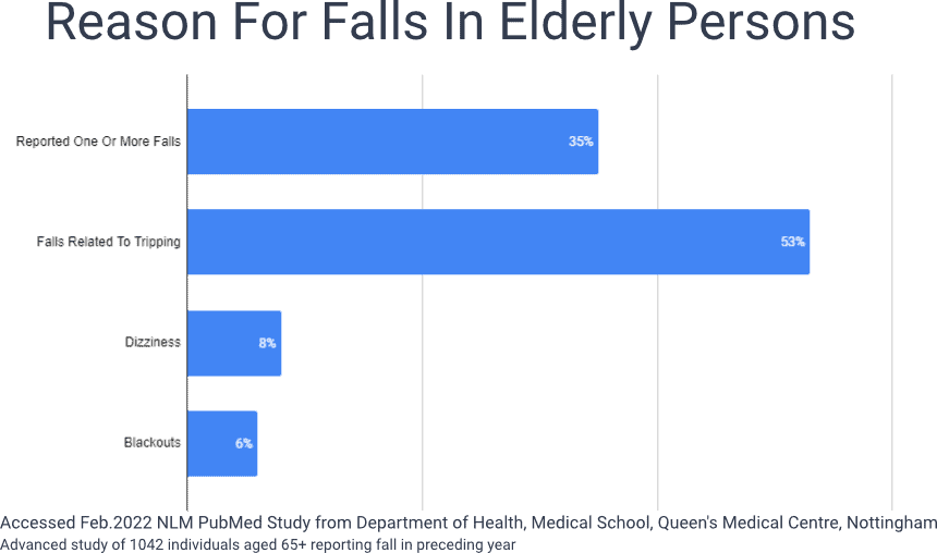 Falls in Elderly Causes Stats Graph Image