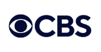 a blue and white logo with the words ocbs on it.