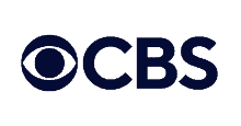 a blue and white logo with the words ocbs on it.